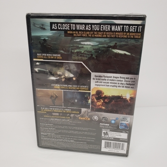 Operation Flashpoint Dragon Rising PC DVD-Rom Software Game - Picture 2 of 3
